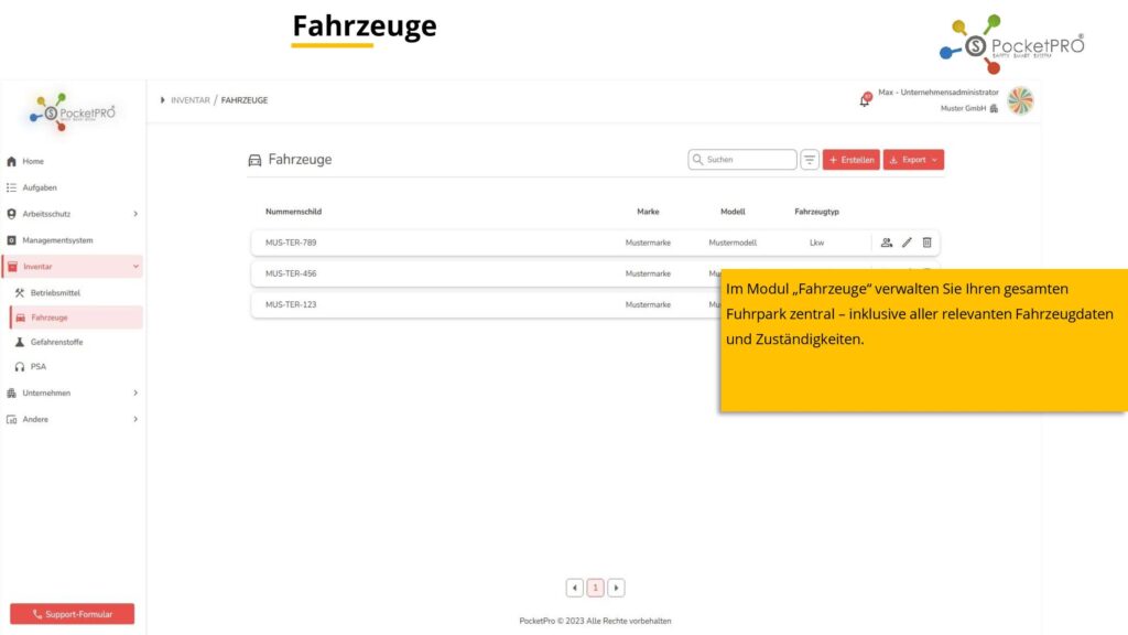 pocketpro-fahrzeuge-übersicht